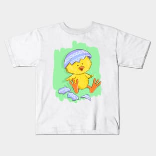 Denizko Baby Easter Chicken Kids T-Shirt